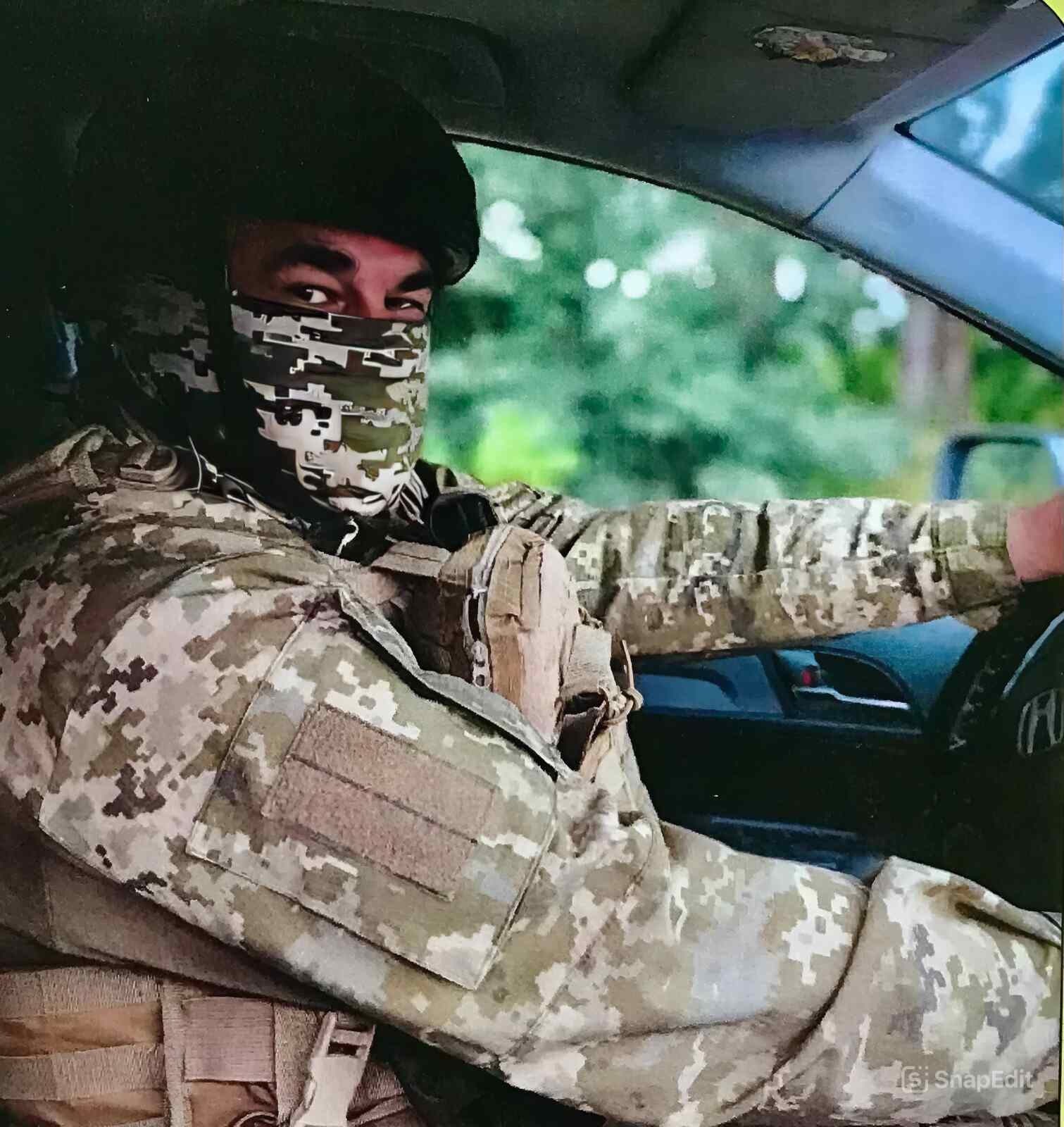 Сергій Перетятько під час служби у ЗСУ